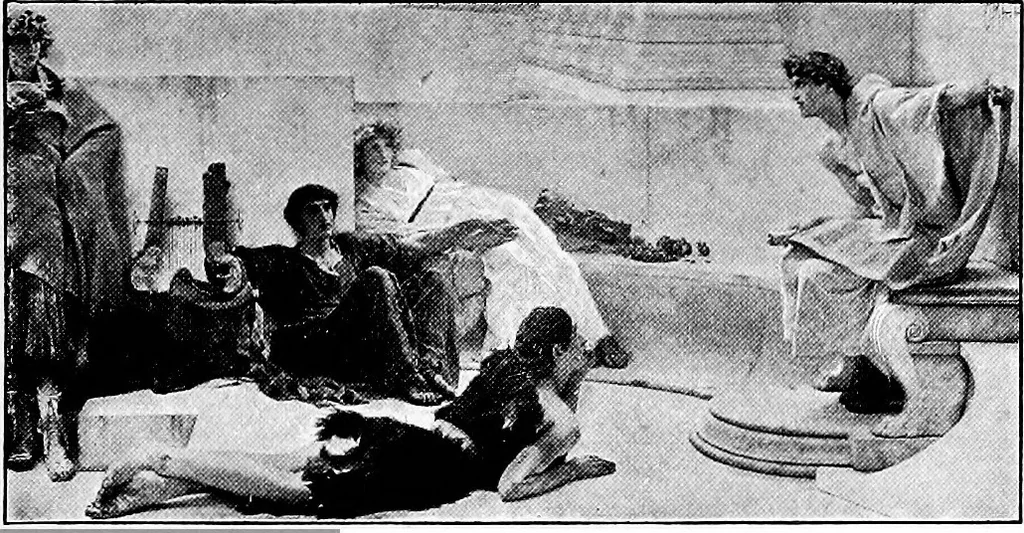 An illustration from Renaissance and modern art, 1894, leaf 294