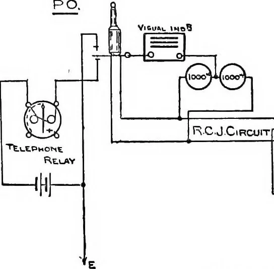 An illustration from The telephone system of the British post office. A practical handbook, 1901, leaf 135
