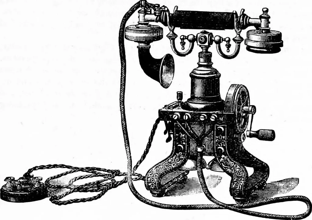 An illustration from The telephone system of the British post office. A practical handbook, 1901, leaf 66