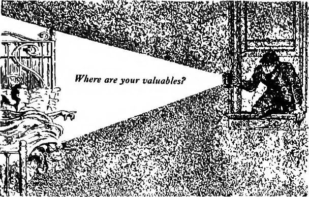 An illustration from Pushing your business : a textbook of advertising; giving practical advice on advertising for banks, trust companies, safe deposit companies, investment brokers, real estate dealers, insurance agents and all interested in promoting their business by judicious advertising, 1911, leaf 124