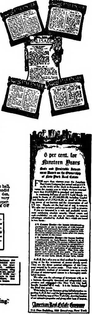 An illustration from Pushing your business : a textbook of advertising; giving practical advice on advertising for banks, trust companies, safe deposit companies, investment brokers, real estate dealers, insurance agents and all interested in promoting their business by judicious advertising, 1911, leaf 148
