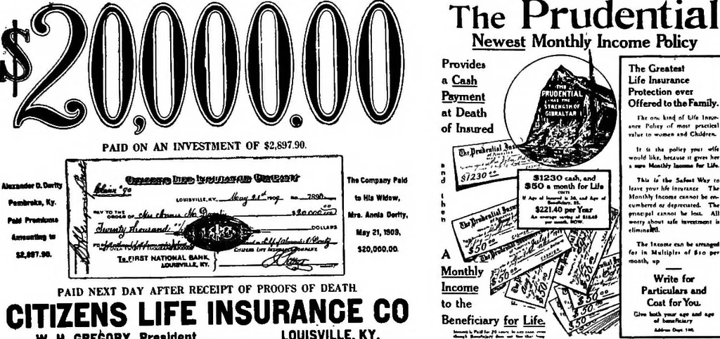 An illustration from Pushing your business : a textbook of advertising; giving practical advice on advertising for banks, trust companies, safe deposit companies, investment brokers, real estate dealers, insurance agents and all interested in promoting their business by judicious advertising, 1911, leaf 178