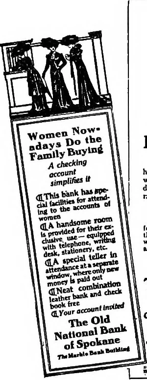 An illustration from Pushing your business : a textbook of advertising; giving practical advice on advertising for banks, trust companies, safe deposit companies, investment brokers, real estate dealers, insurance agents and all interested in promoting their business by judicious advertising, 1911, leaf 64
