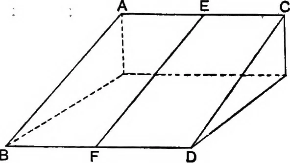 An illustration from The elements of applied mathematics including kinetics, statics, and hydrostatics, 1894, leaf 206