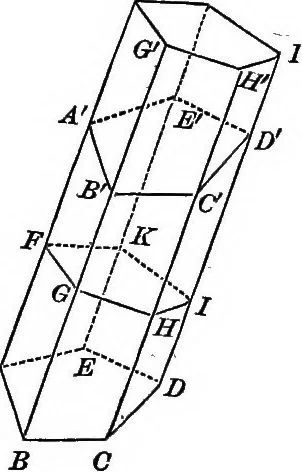 An illustration from The normal elementary geometry : embracing a brief treatise on mensuration and trigonometry : designed for academies, seminaries, high schools, normal schools, and advanced classes in common schools, 1884, leaf 127