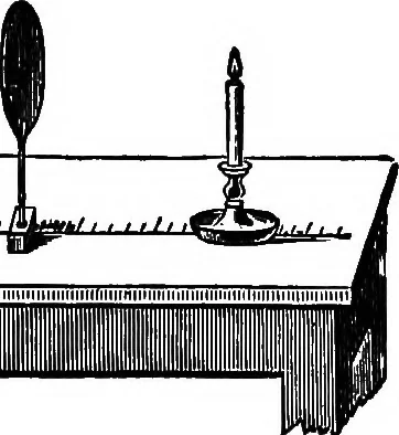An illustration from Elementary physics, 1889, leaf 100