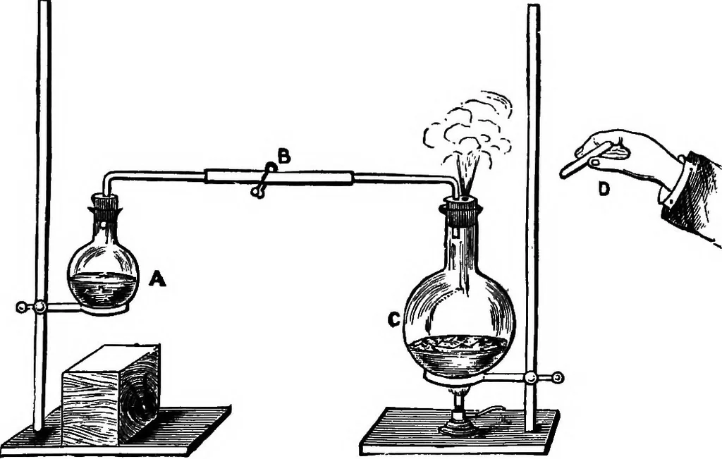 An illustration from Elementary physics, 1889, leaf 46
