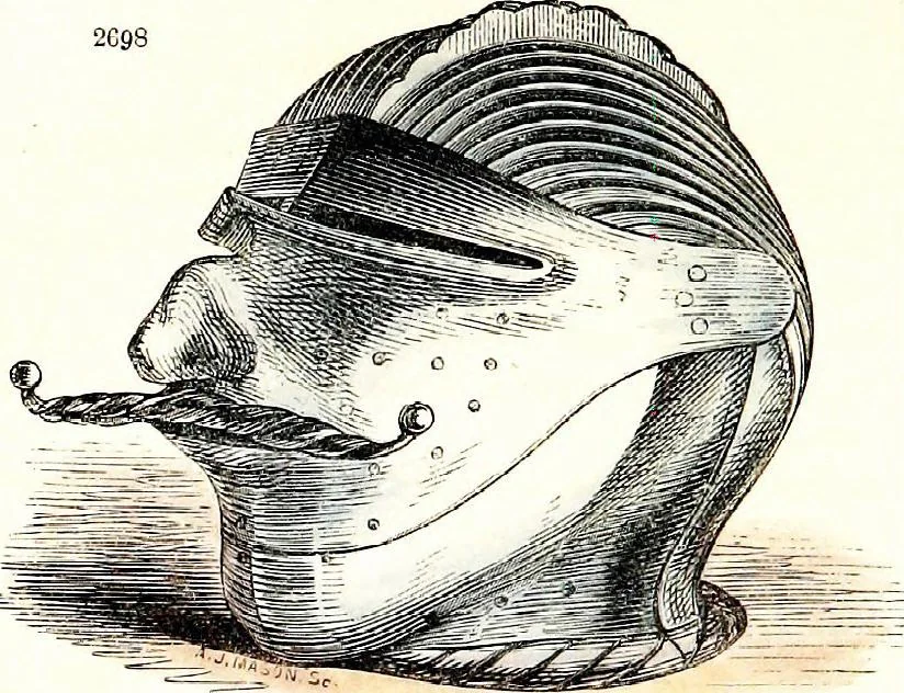 An illustration from A guide to the knowledge of pottery, porcelain, and other objects of vertu : comprising an illustrated catalogue of the Bernal collection of works of art, with the prices at which they were sold by auction, and the names of the present possessors. To which are added an introductory essay on pottery and porcelain, and an engraved list of marks and monograms, 1862, leaf 335