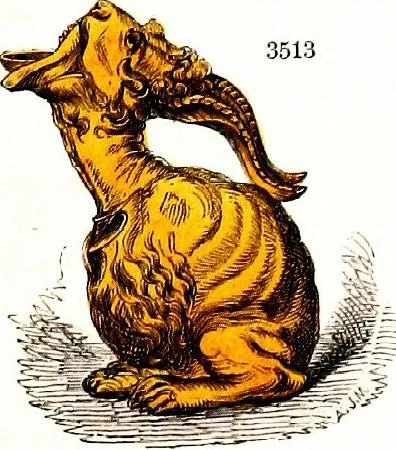 An illustration from A guide to the knowledge of pottery, porcelain, and other objects of vertu : comprising an illustrated catalogue of the Bernal collection of works of art, with the prices at which they were sold by auction, and the names of the present possessors. To which are added an introductory essay on pottery and porcelain, and an engraved list of marks and monograms, 1862, leaf 431