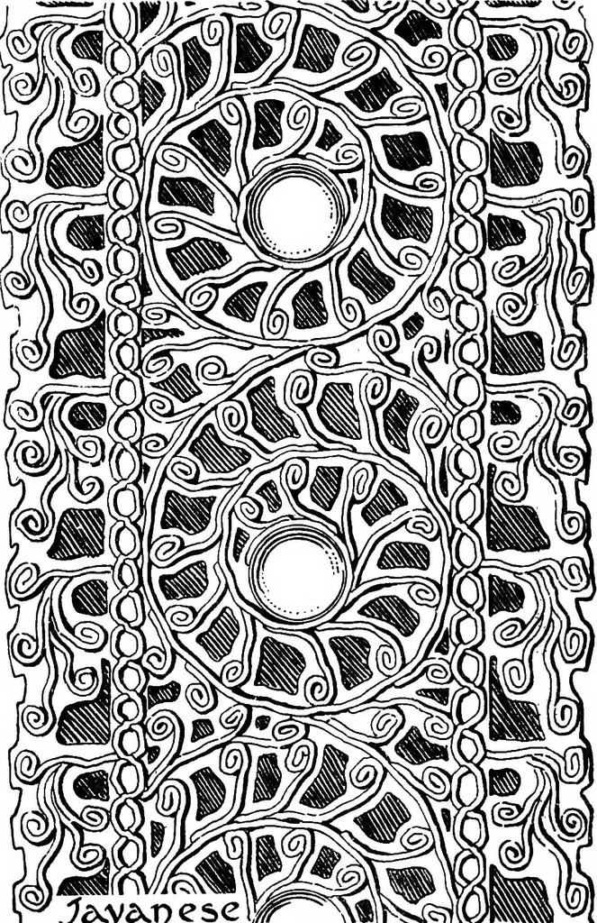 An illustration from The application of ornament, 1888, leaf 122