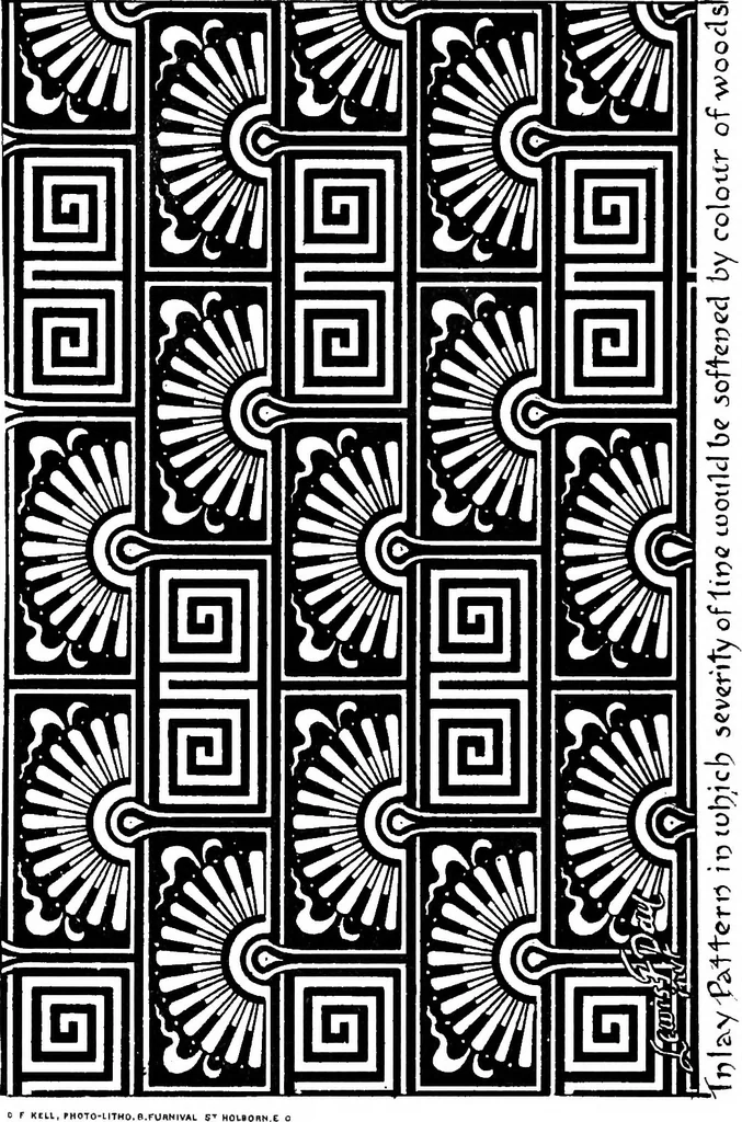 An illustration from The application of ornament, 1888, leaf 142