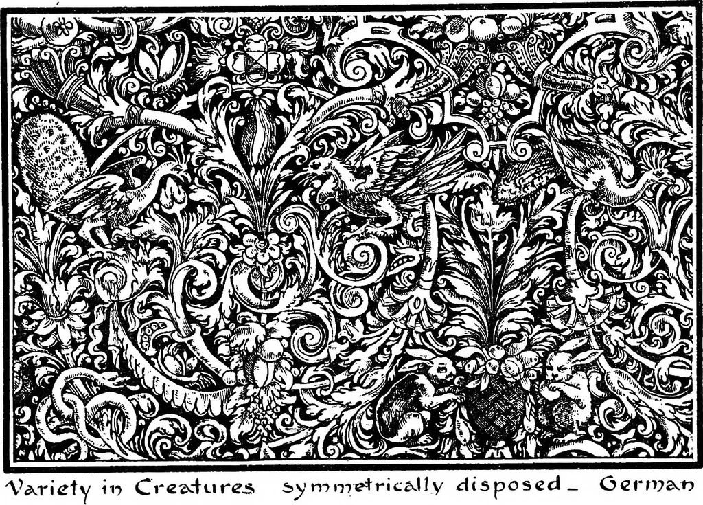 An illustration from The application of ornament, 1888, leaf 30