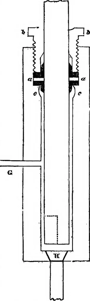 An illustration from The principles of hydrostatics; an elementary treatise on the laws of fluids, and their practical applications, 1856, leaf 191