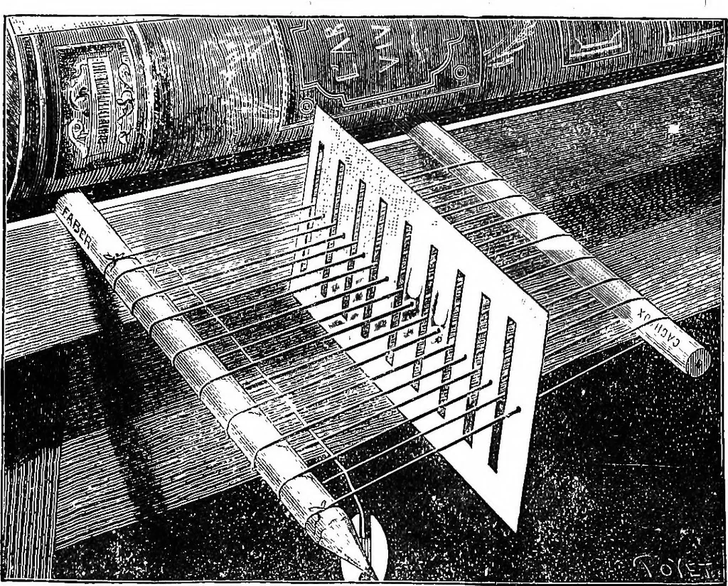 An illustration from Scientific amusements, 1890, leaf 144