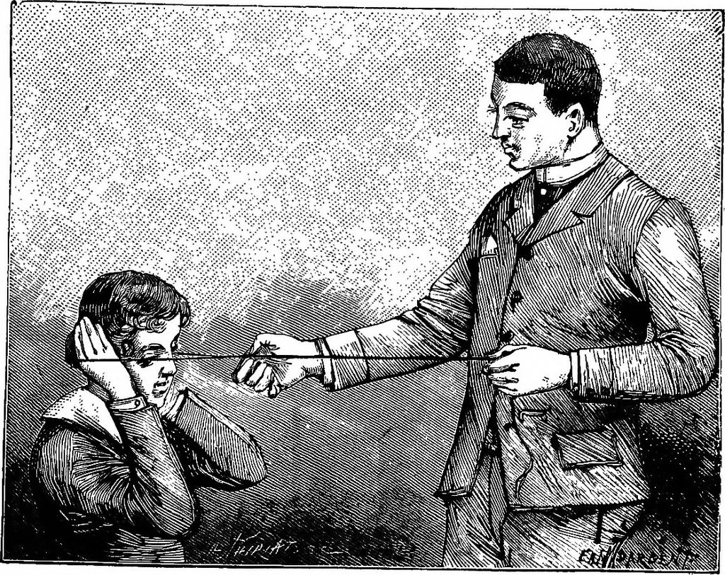 An illustration from Scientific amusements, 1890, leaf 152