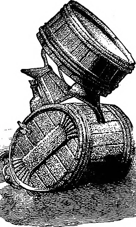 An illustration from Scientific amusements, 1890, leaf 157
