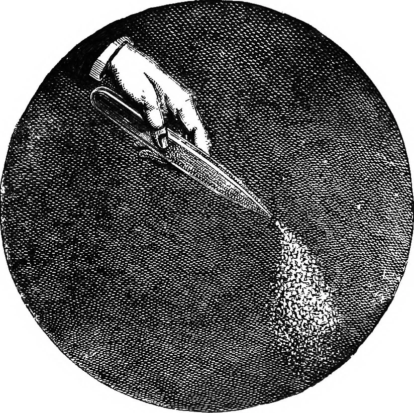 An illustration from Scientific amusements, 1890, leaf 191