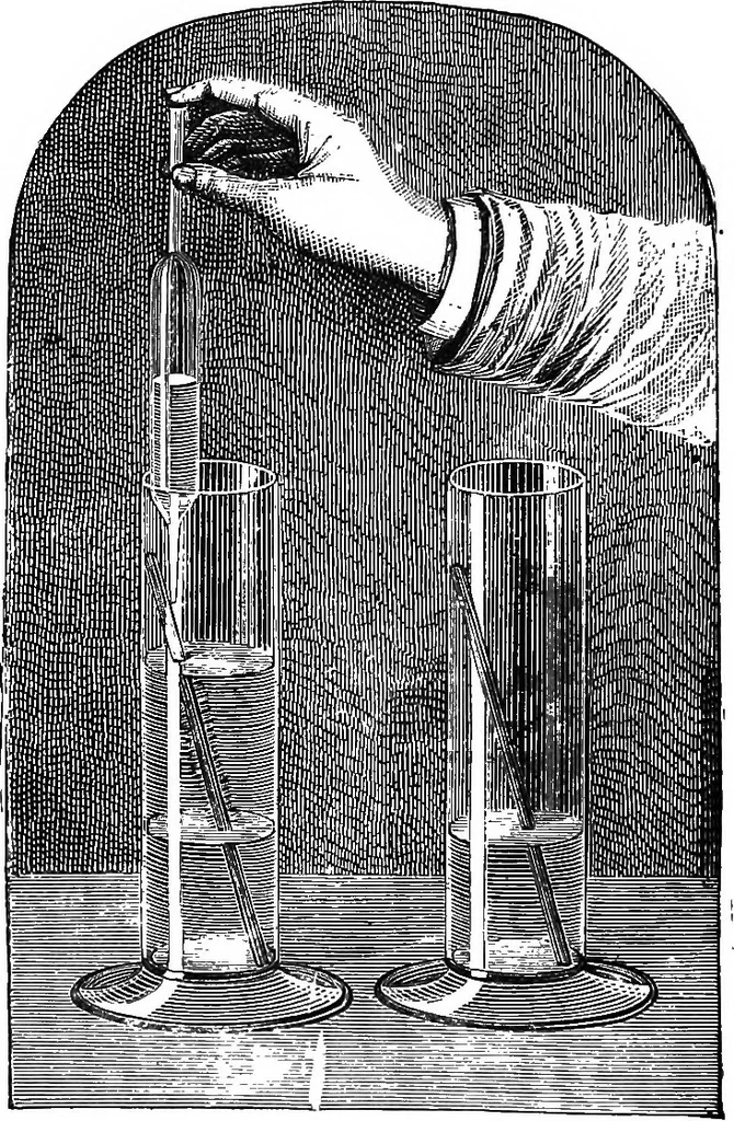 An illustration from Scientific amusements, 1890, leaf 195