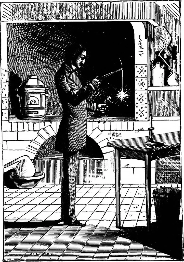 An illustration from Scientific amusements, 1890, leaf 206