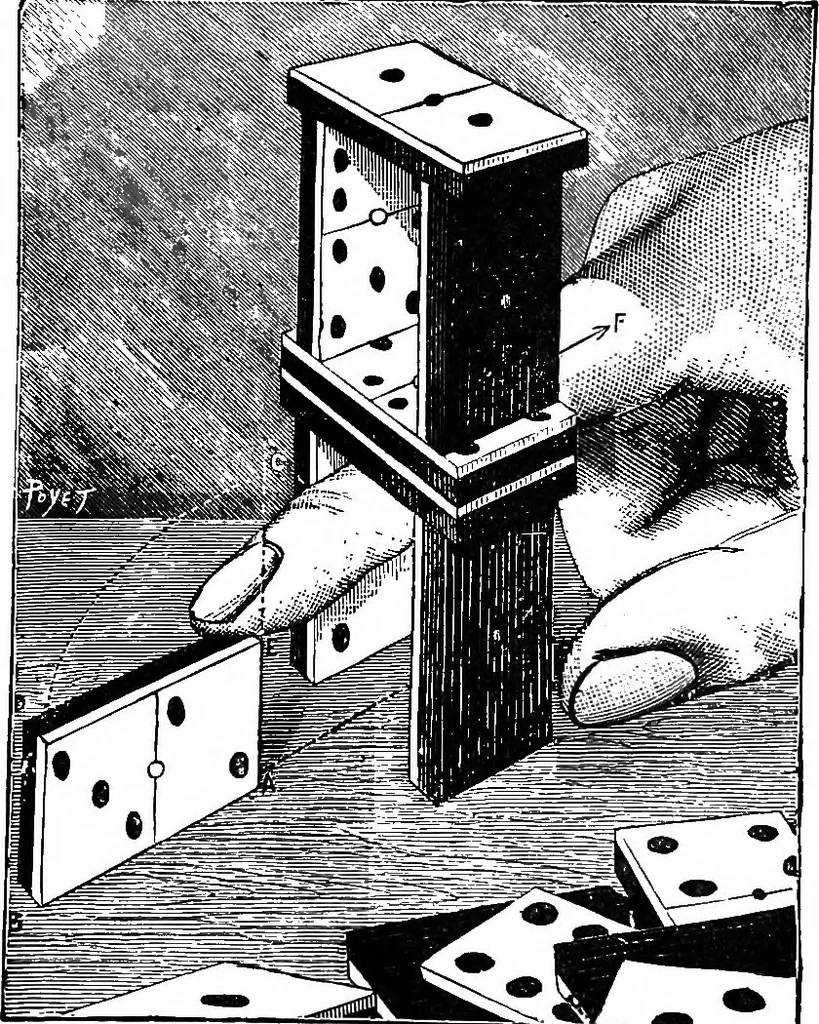 An illustration from Scientific amusements, 1890, leaf 37