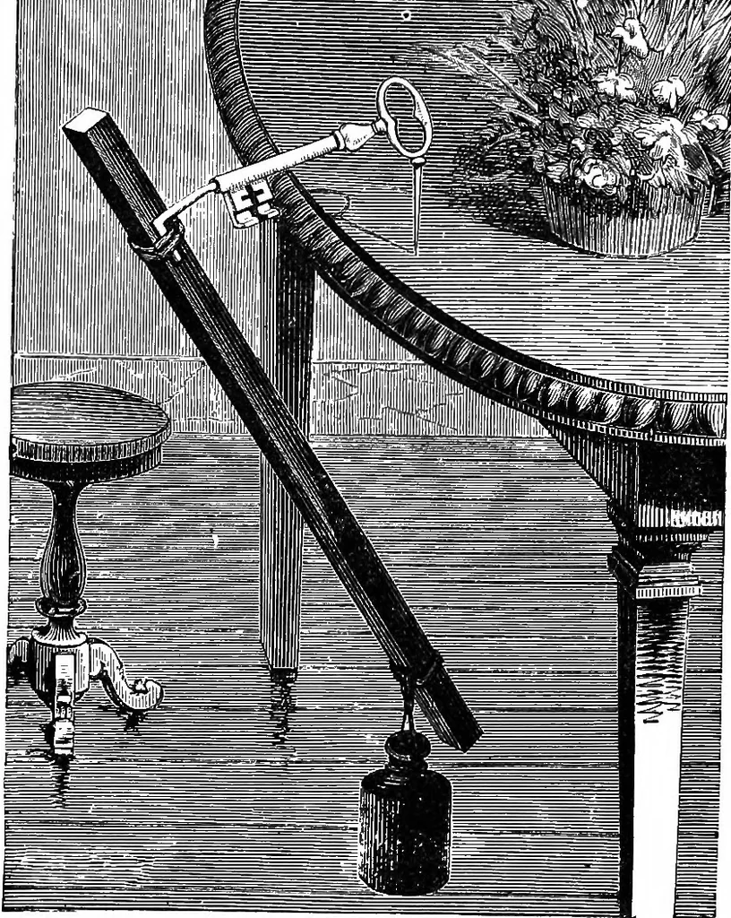 An illustration from Scientific amusements, 1890, leaf 610