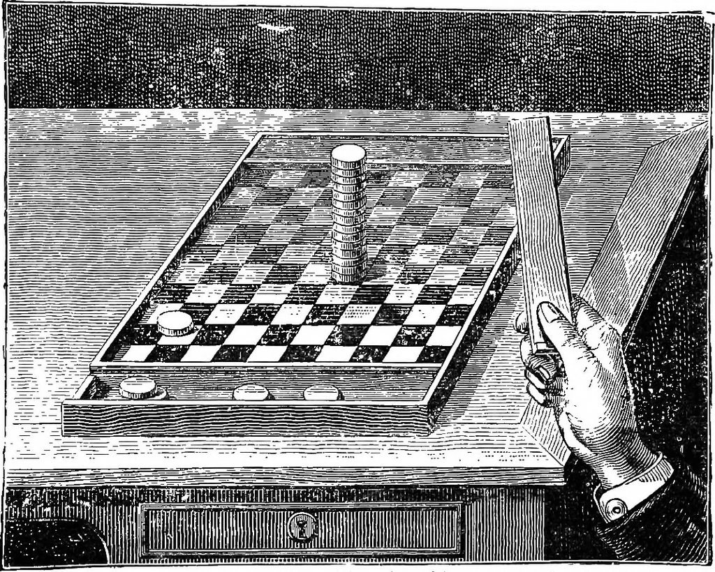 An illustration from Scientific amusements, 1890, leaf 618