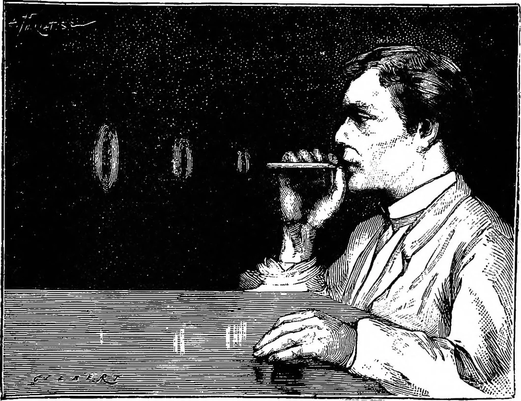 An illustration from Scientific amusements, 1890, leaf 70
