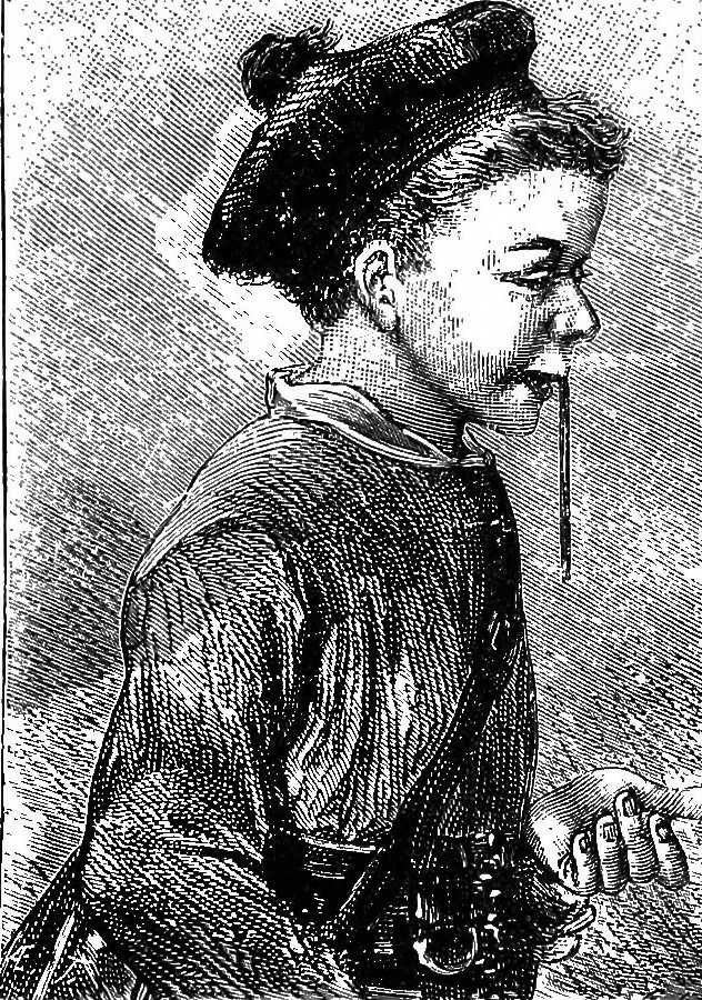An illustration from Scientific amusements, 1890, leaf 75