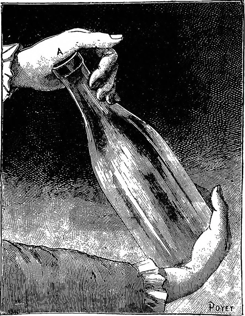 An illustration from Scientific amusements, 1890, leaf 77