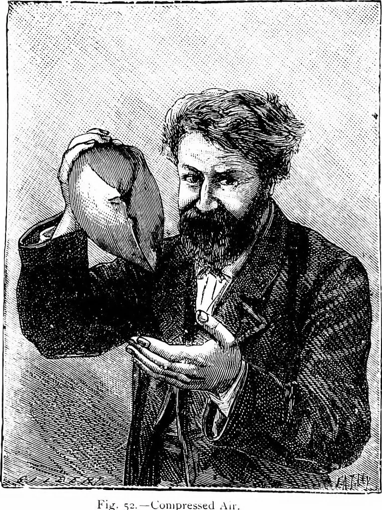 An illustration from Scientific amusements, 1890, leaf 79