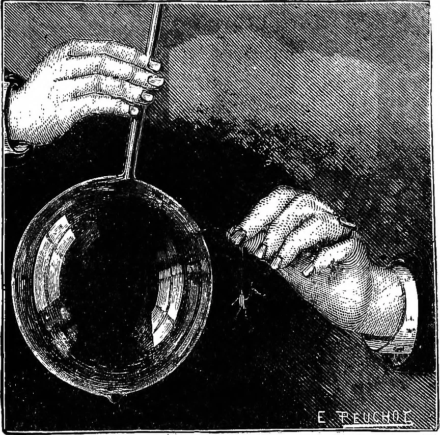 An illustration from Scientific amusements, 1890, leaf 82