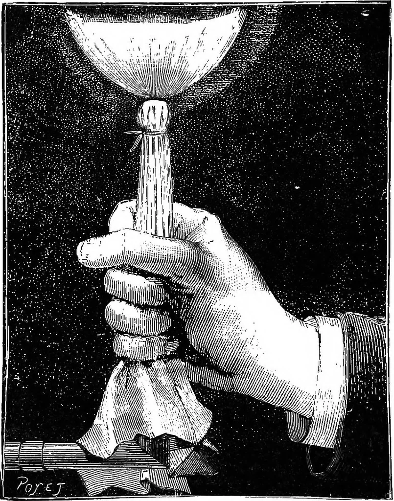 An illustration from Scientific amusements, 1890, leaf 85