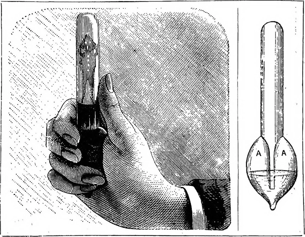 An illustration from Scientific amusements, 1890, leaf 87