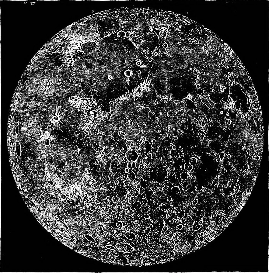 An illustration from The heavens above: a popular handbook of astronomy, 1882, leaf 138