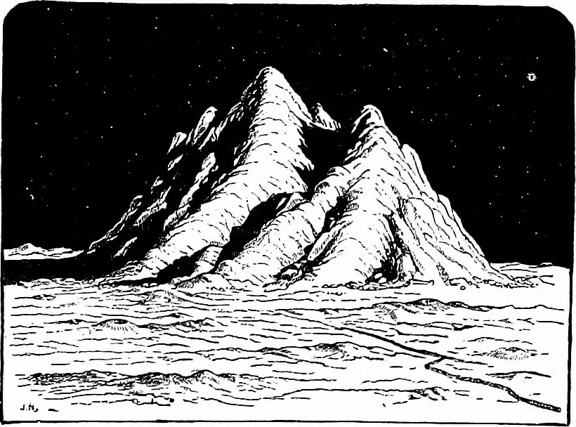An illustration from The heavens above: a popular handbook of astronomy, 1882, leaf 146