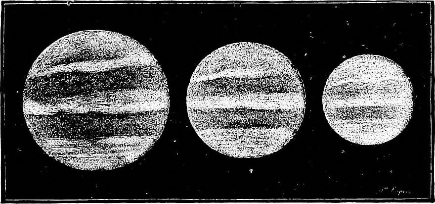 An illustration from The heavens above: a popular handbook of astronomy, 1882, leaf 270