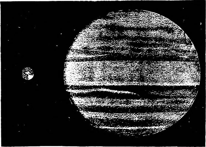 An illustration from The heavens above: a popular handbook of astronomy, 1882, leaf 271