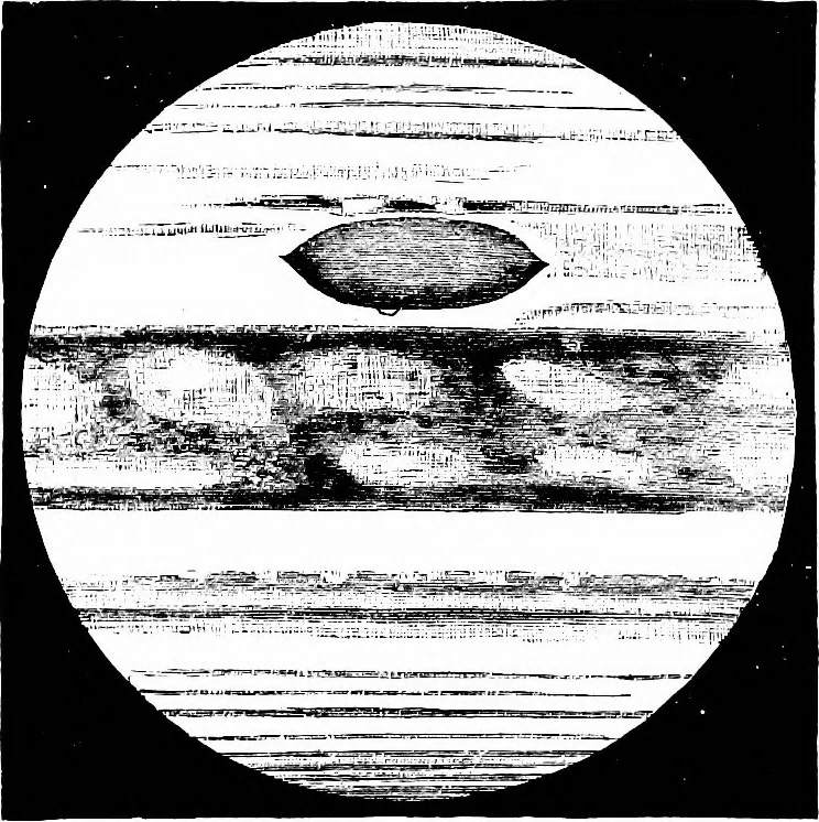 An illustration from The heavens above: a popular handbook of astronomy, 1882, leaf 275