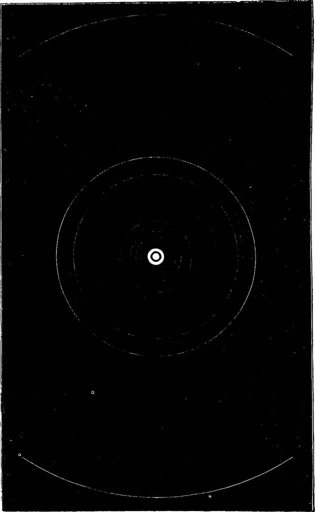 An illustration from The heavens above: a popular handbook of astronomy, 1882, leaf 287