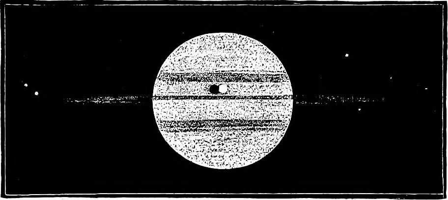 An illustration from The heavens above: a popular handbook of astronomy, 1882, leaf 288
