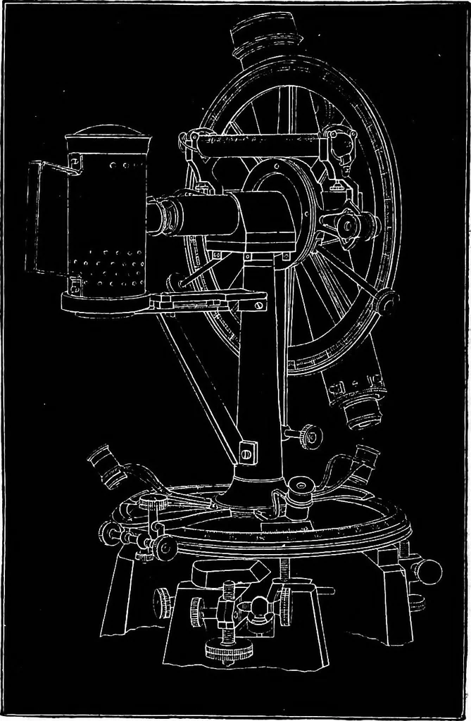 An illustration from The heavens above: a popular handbook of astronomy, 1882, leaf 33