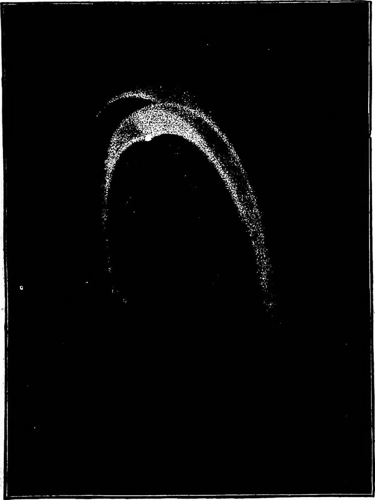 An illustration from The heavens above: a popular handbook of astronomy, 1882, leaf 330