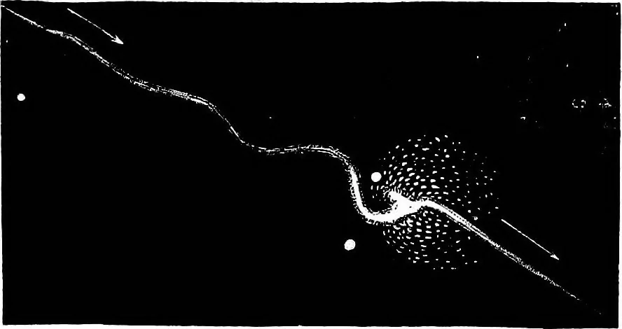 An illustration from The heavens above: a popular handbook of astronomy, 1882, leaf 334