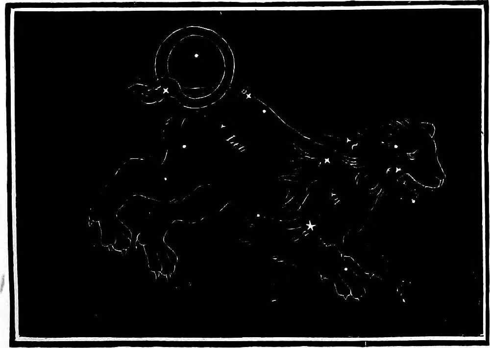 An illustration from The heavens above: a popular handbook of astronomy, 1882, leaf 362