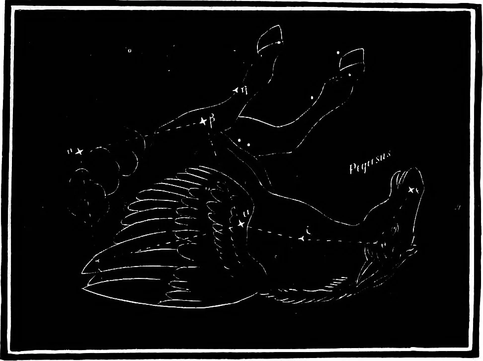 An illustration from The heavens above: a popular handbook of astronomy, 1882, leaf 372