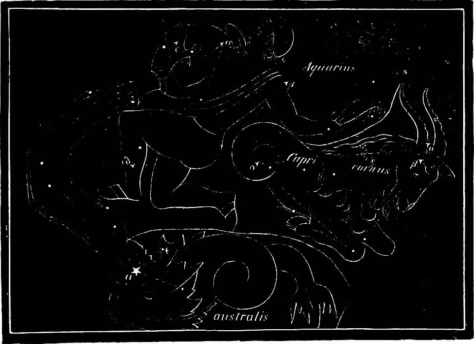 An illustration from The heavens above: a popular handbook of astronomy, 1882, leaf 376
