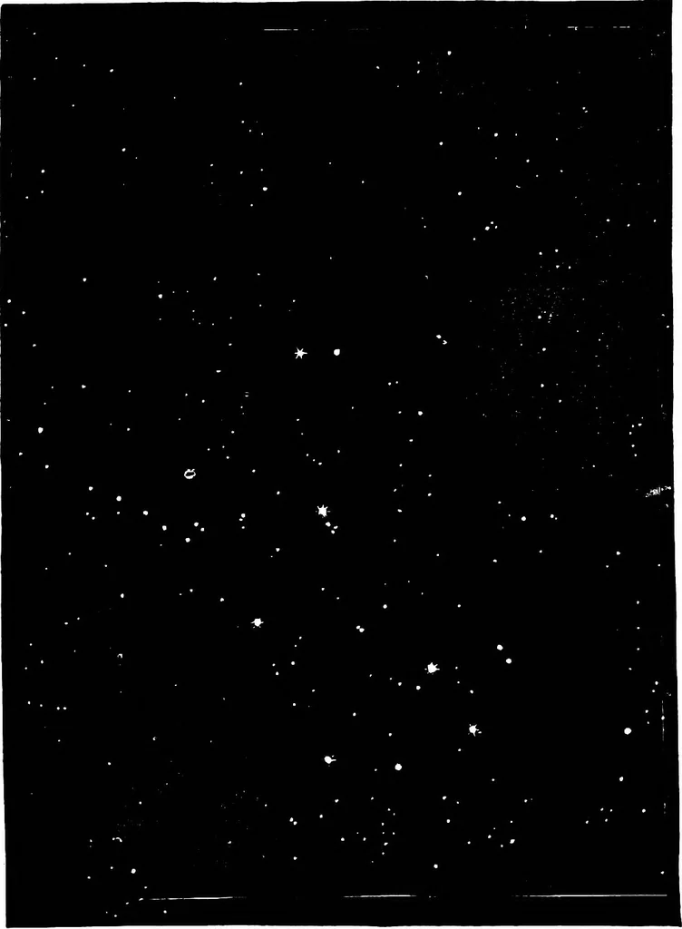 An illustration from The heavens above: a popular handbook of astronomy, 1882, leaf 379