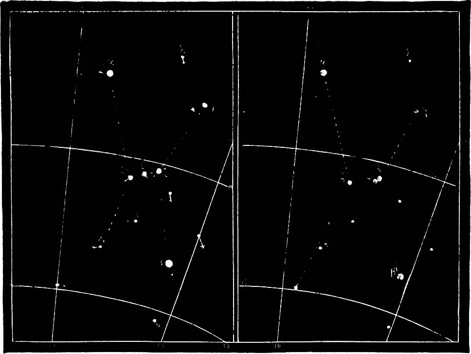 An illustration from The heavens above: a popular handbook of astronomy, 1882, leaf 394