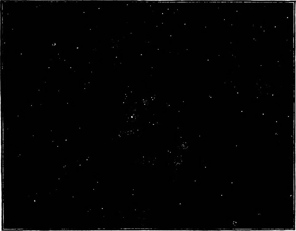 An illustration from The heavens above: a popular handbook of astronomy, 1882, leaf 408