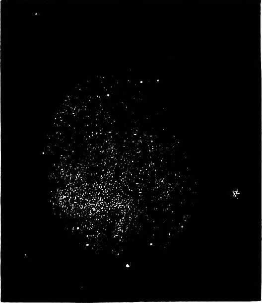An illustration from The heavens above: a popular handbook of astronomy, 1882, leaf 416